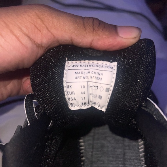 Used Black Balenciaga Track Led Sneakers Size 44 - Picture 13 of 15